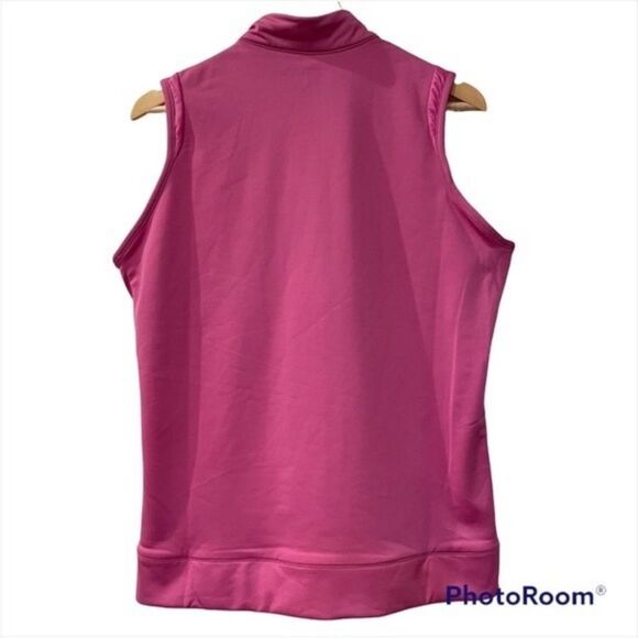 Nike Stay Warm Quilted Performance Mixed Media Golf Vest Pink Size Large - Picture 5 of 10